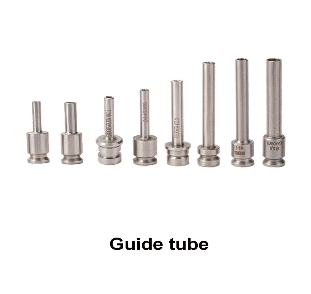 Komax guide tube